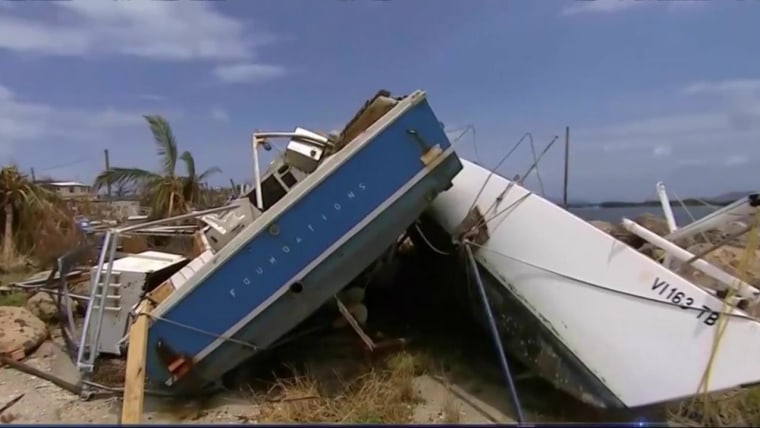 Residents of British Virgin Islands Still Suffering After Hurricane Irma