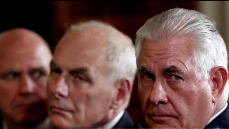 NBC News Report on Tillerson Sparks White House Outrage