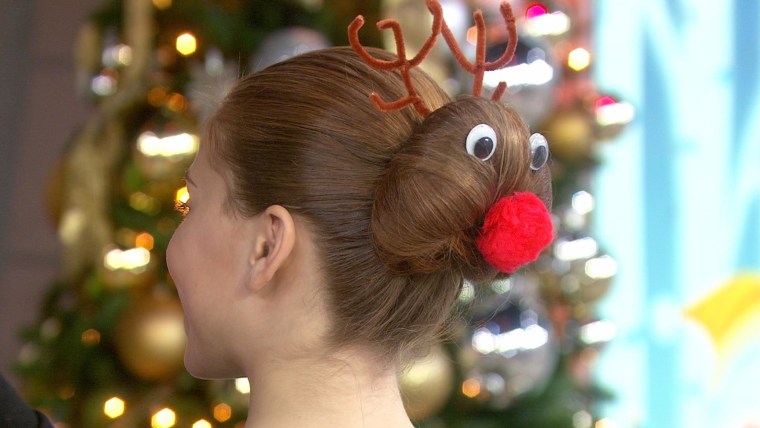 3 holiday hairstyles your kids (and you) will love