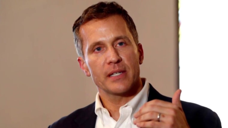 Missouri Governor Admits Affair After Blackmail Accusations Surface 