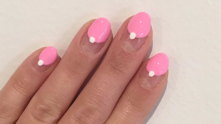 5. Cute and Easy Valentine's Day Nail Art - wide 5