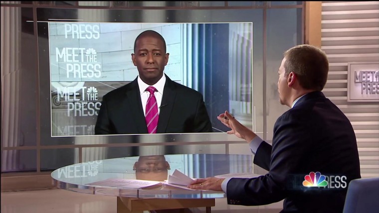 Andrew Gillum: Opponent's rhetoric 'has to be toned down'