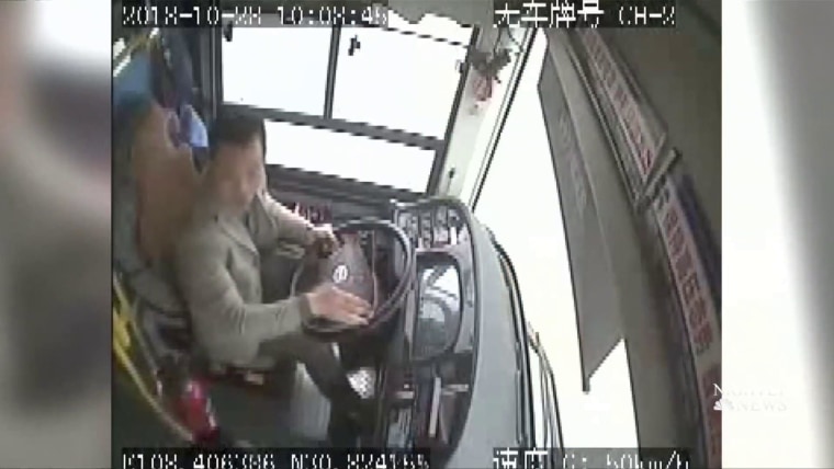 Video shows bus driver, passenger fighting moments before deadly crash ...