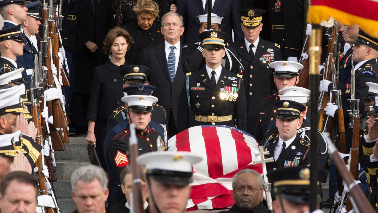 George H.W. Bush funeral: Live updates