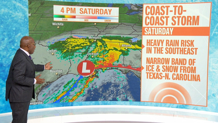 Winter storm expected to slam much of U.S. as it moves from California ...
