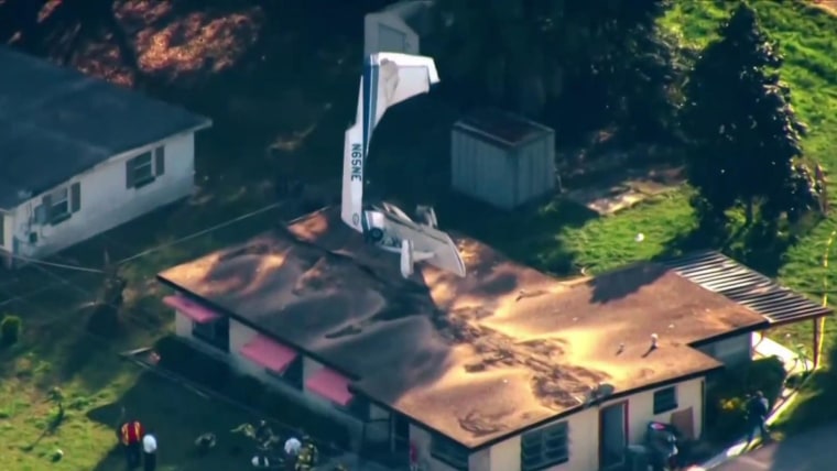 Family of 6 survives after plane crashes into their Florida home