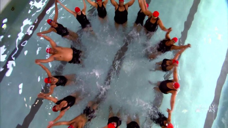 Harlem seniors bring community together through synchronized swimming