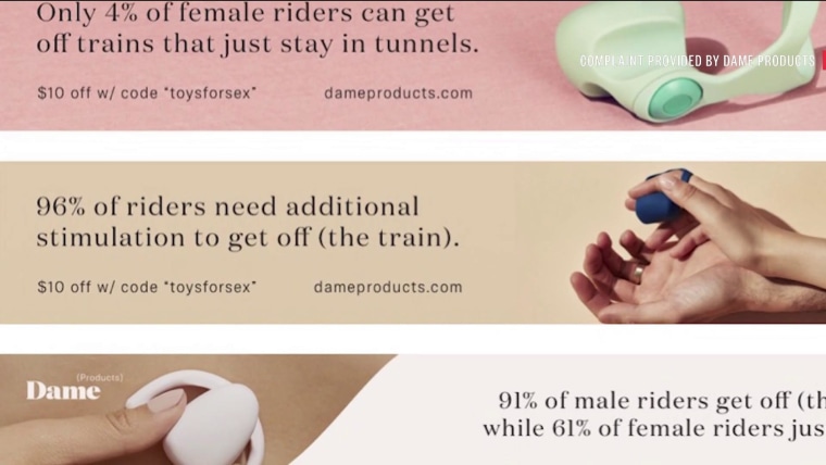 A sex toy company is suing the MTA for violating it's right to free speech