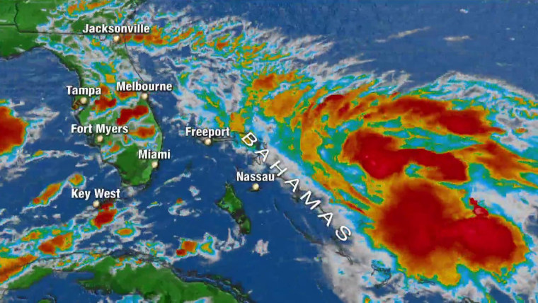 Live tracker: Humberto strengthens to Category 1 hurricane