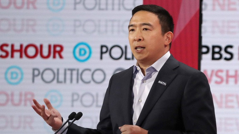 Yang: 'Disappointment' to be only candidate of color on debate stage