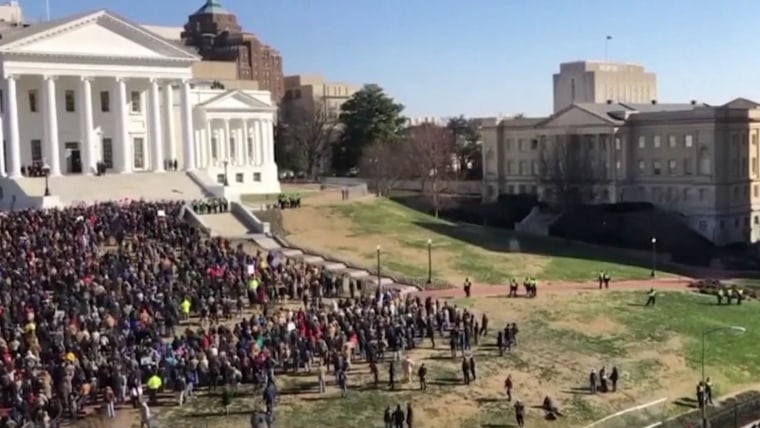 Virginia Second Amendment Rally Thousands of gun rights activists rally in Virginia