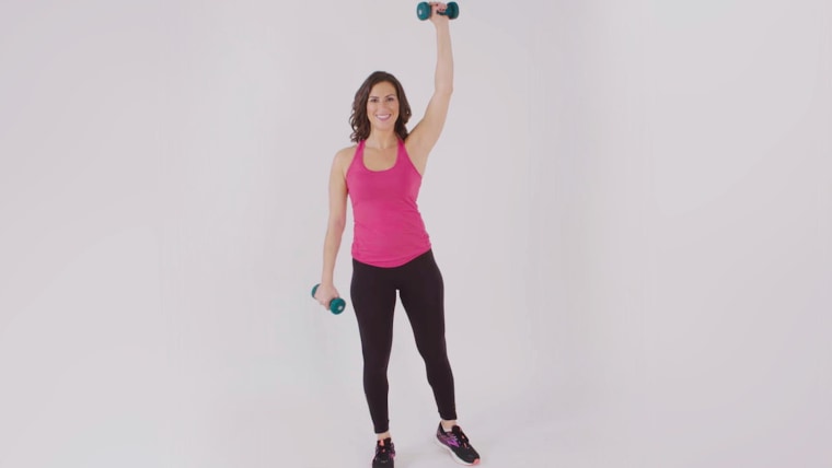 standing oblique crunches exercise