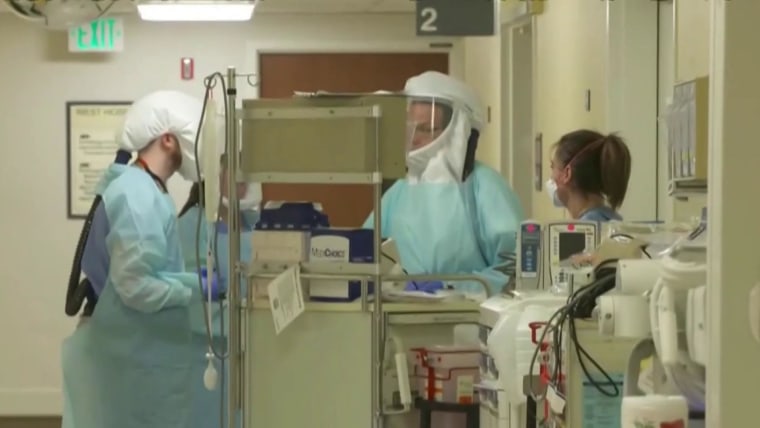 Petugas kesehatan New York menggambarkan unit perawatan kritis sebagai ‘zona perang’