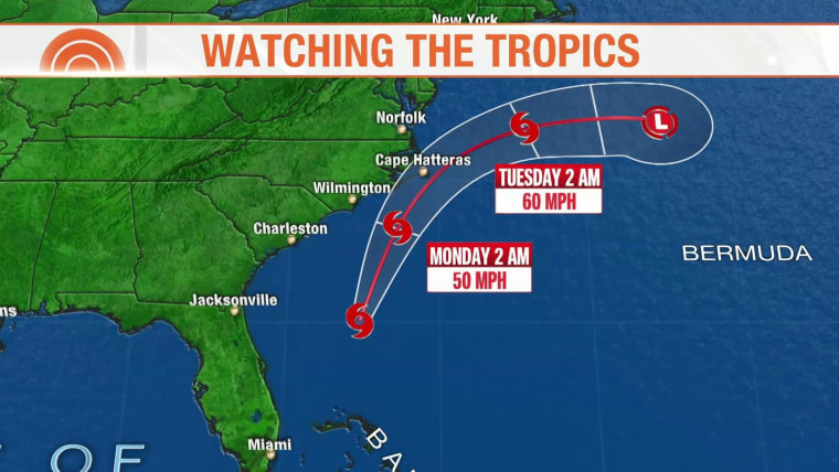 Tropical Storm Arthur Forms Off Florida Inches Toward East Coast 5257