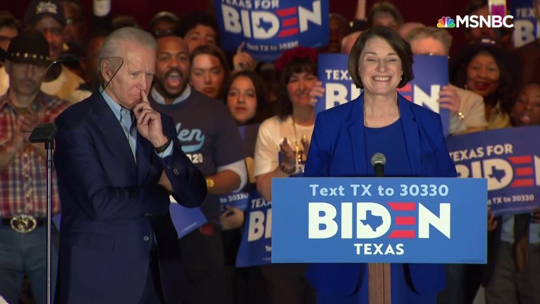 Klobuchar withdraws from veepstakes, says Biden should pick woman of color