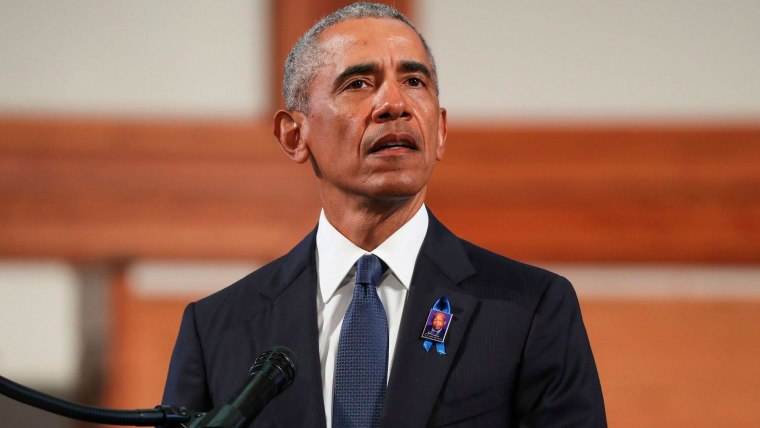 Obama mengatakan Rep.  John Lewis menghabiskan hidupnya melawan serangan terhadap demokrasi yang kini beredar