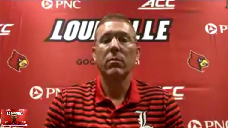 Louisville football coach ‘frustrated’ over uncertain return of college
