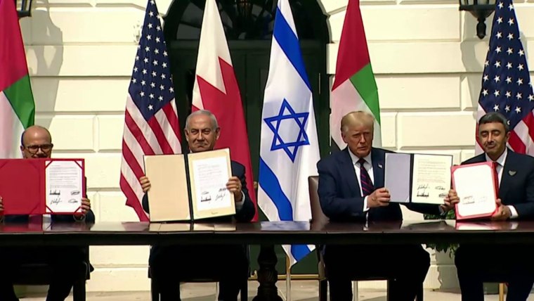 Israel Arab States Sign Trump Brokered Deals In White House Ceremony 5354