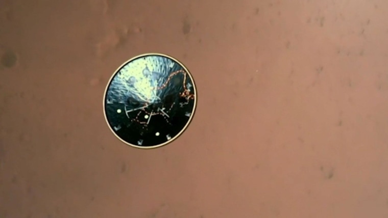 NASA merilis video pendaratan rover Perseverance pertama kalinya di Mars