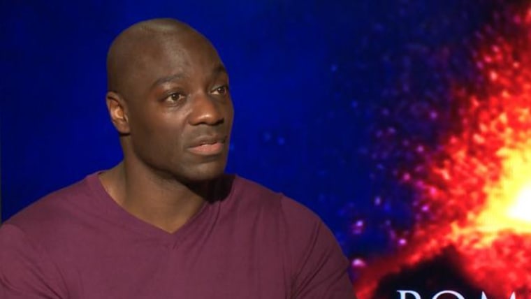 Pompeii stars on playing slave roles