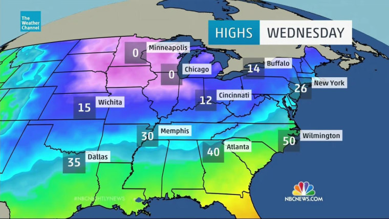 Dangerously Cold: Bitter Temperatures To Blast U.S.