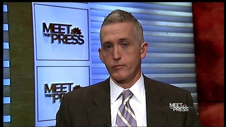 Gowdy: 'Zero interest' in Investigating Benghazi into 2016