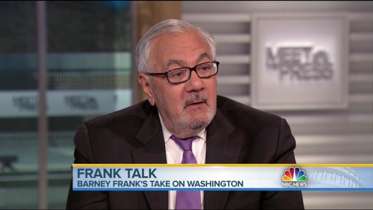 Barney Frank: Reality is LGBT People 'Beat the Prejudice'