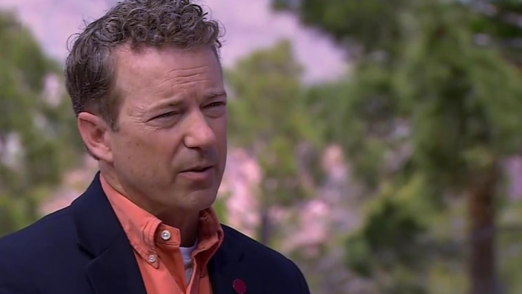 Sen. Rand Paul Ready For The Clintons