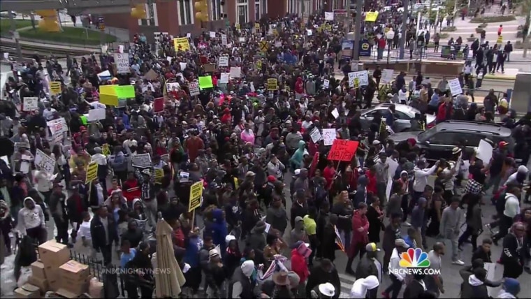 Baltimore Has a Day of Protests for Freddie Gray