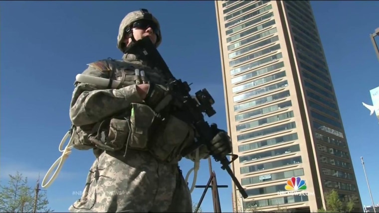Baltimore on Lockdown After Night of Violent Rioting