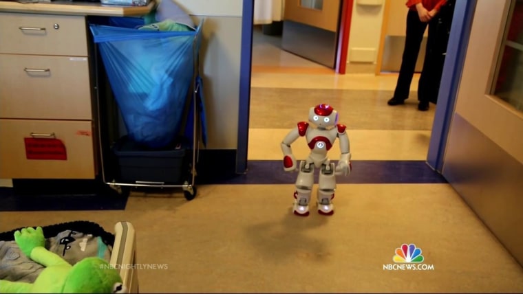 Robot Helps Children Through Difficult Days in Hospital