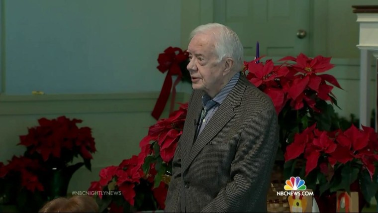 Jimmy Carter Announces the Passing of His Grandson