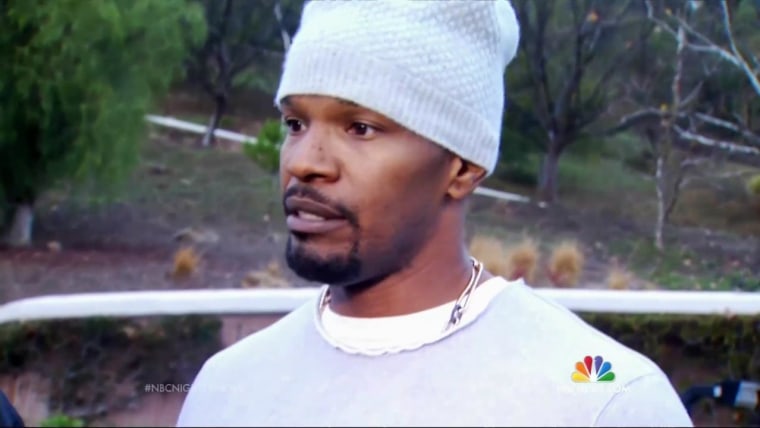 Actor Jamie Foxx Saves Man From Burning Vehicle 