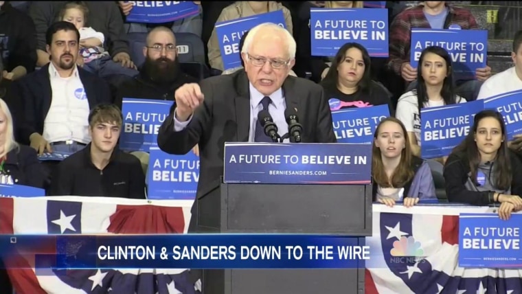 Sanders Looks for More Upsets Against Clinton in Midwest Tonight