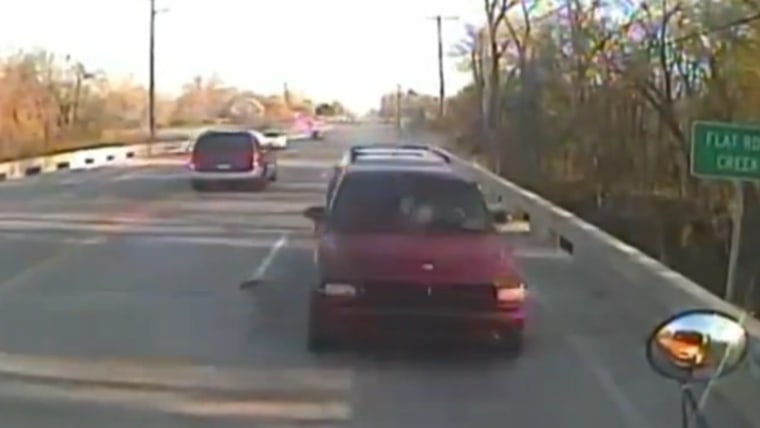 Dramatic Video Shows SUV Slam Head on Into Bus