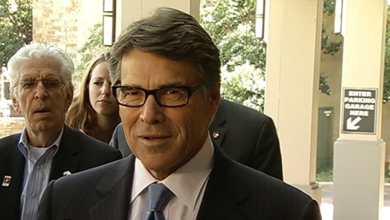 Perry responds to critics of visit to DC-area gun manufacturer
