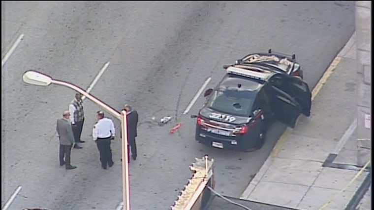 تیراندازی  پلیس  آتلانتا  :  مظنون  به کشته  شدن  مظنون  بعد  از  تیراندازی  از  داخل  اتومبیل