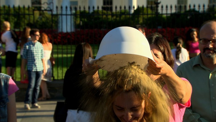 'Rubble Bucket Challenge' Comes to White House