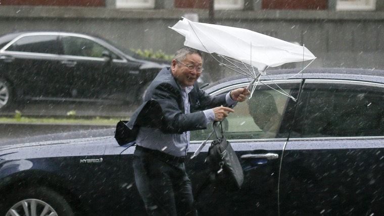 Typhoon Phanfone Lashes Tokyo With Heavy Rains 100 Mph Winds 7823
