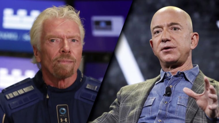 Perbandingan Harga Tiket Wisata Antariksa Jeff Bezos vs. Richard Branson