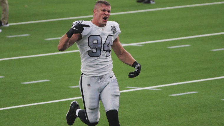 American Football Gay Sex - Carl Nassib, first openly gay NFL player, to be released by Raiders