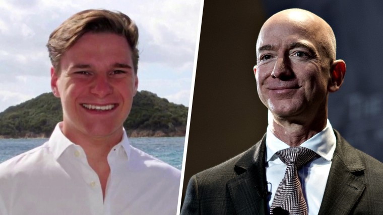Now it’s Jeff Bezos’ convert to make background with flight into space