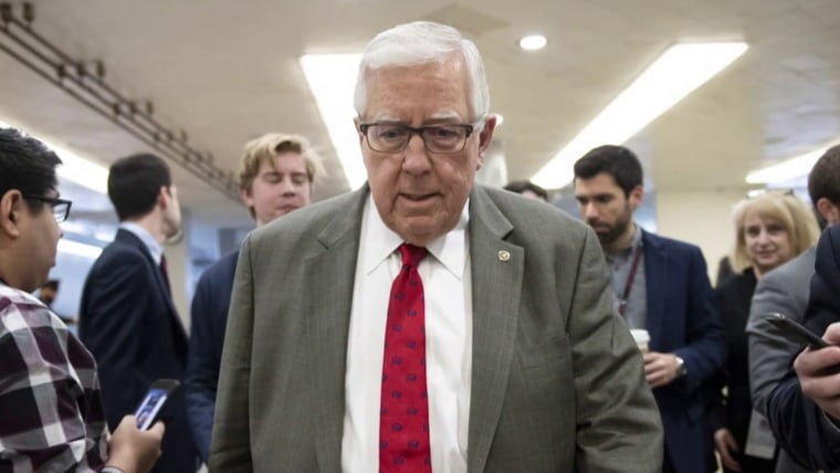Former Wyoming Senator Mike Enzi dies at 77 after bicycle accident