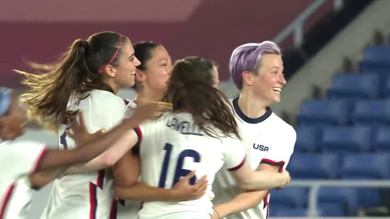 Team Usa S Women S Soccer Team Wins Quarterfinals At Tokyo Olympics