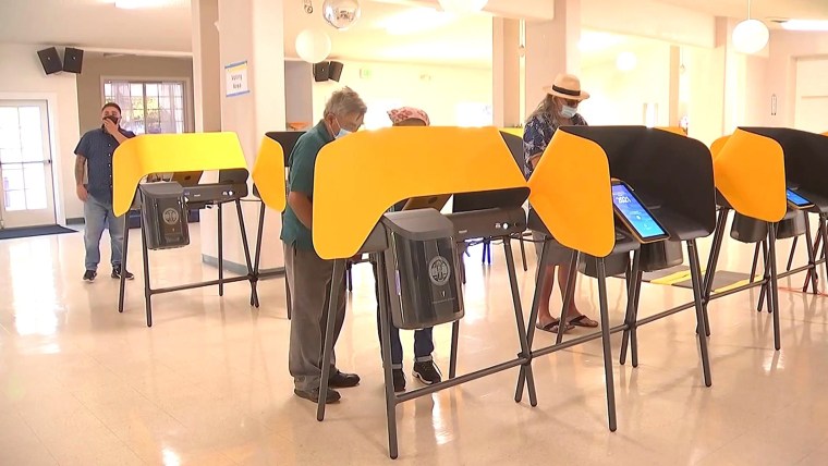 California recall election polls