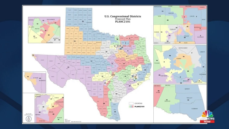 Texas Republicans propose congressional district maps to lock in GOP ...