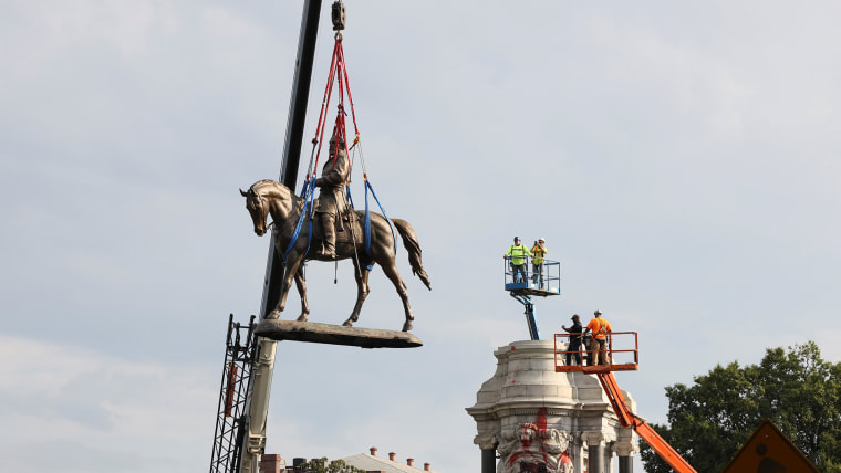 Robert E. Lee statue removed from Virginia state capital