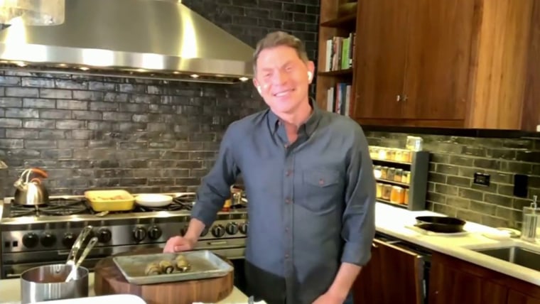 Bobby Flay's Eggplant Rollatini with Anchovy Breadcrumbs Recipe