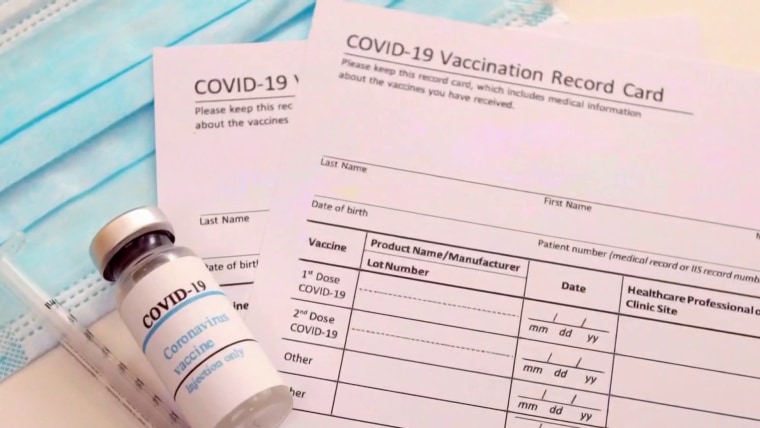 Covid vaccines provide stronger immunity than past infection, CDC study finds - NBC News