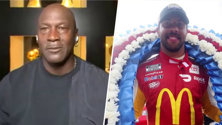 Michael Jordan talks about Bubba Wallace's NASCAR victory his own legacy